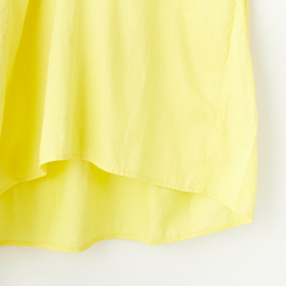 crinkle crinkle crinkle [クリンクル クリンクル クリンクル] ラウンドカラーボリュームブラウス [CC-3011] YELLOW