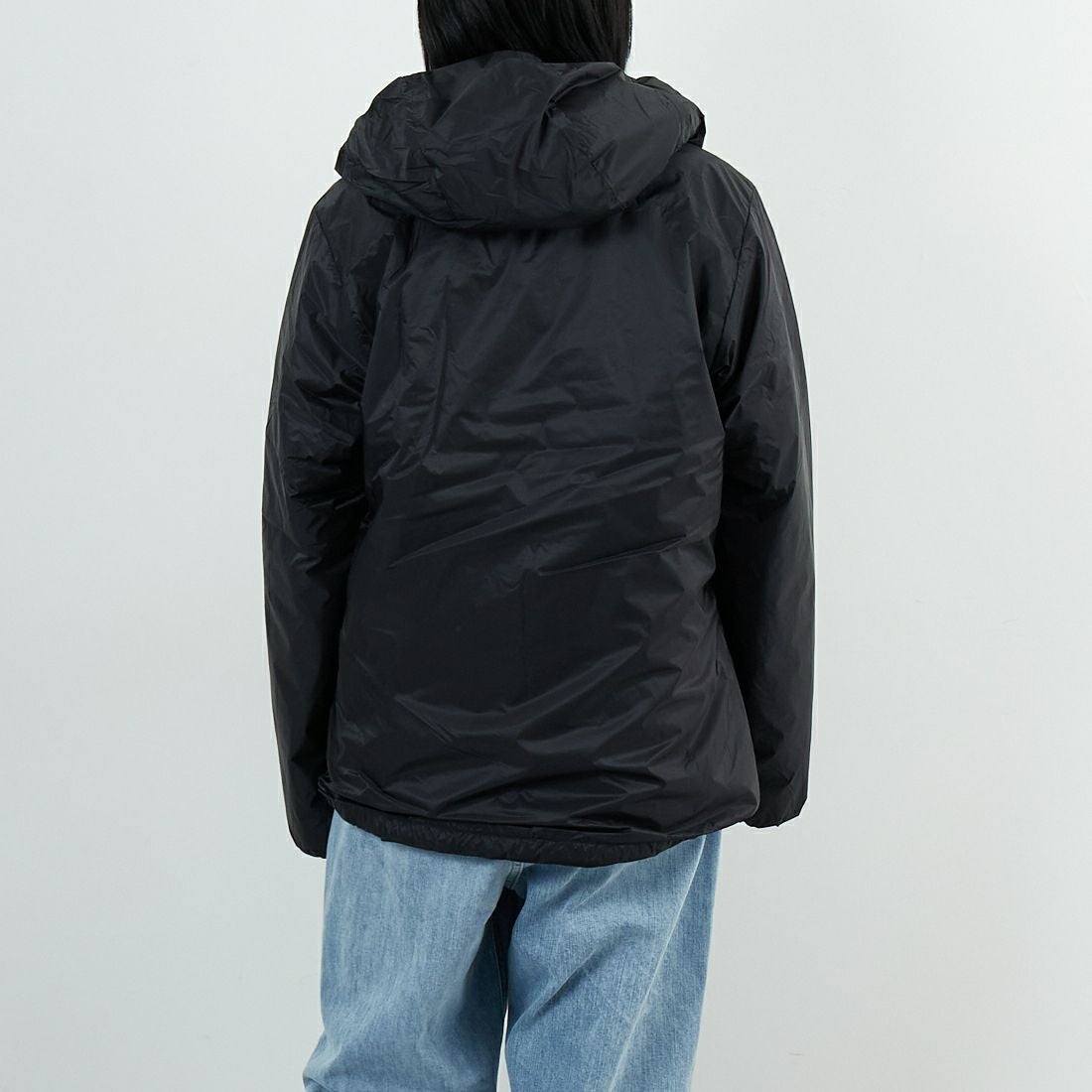 patagonia [パタゴニア] メンズ DASライトフーディ [85301] BLK &&モデル身長：167cm 着用サイズ：XS&&