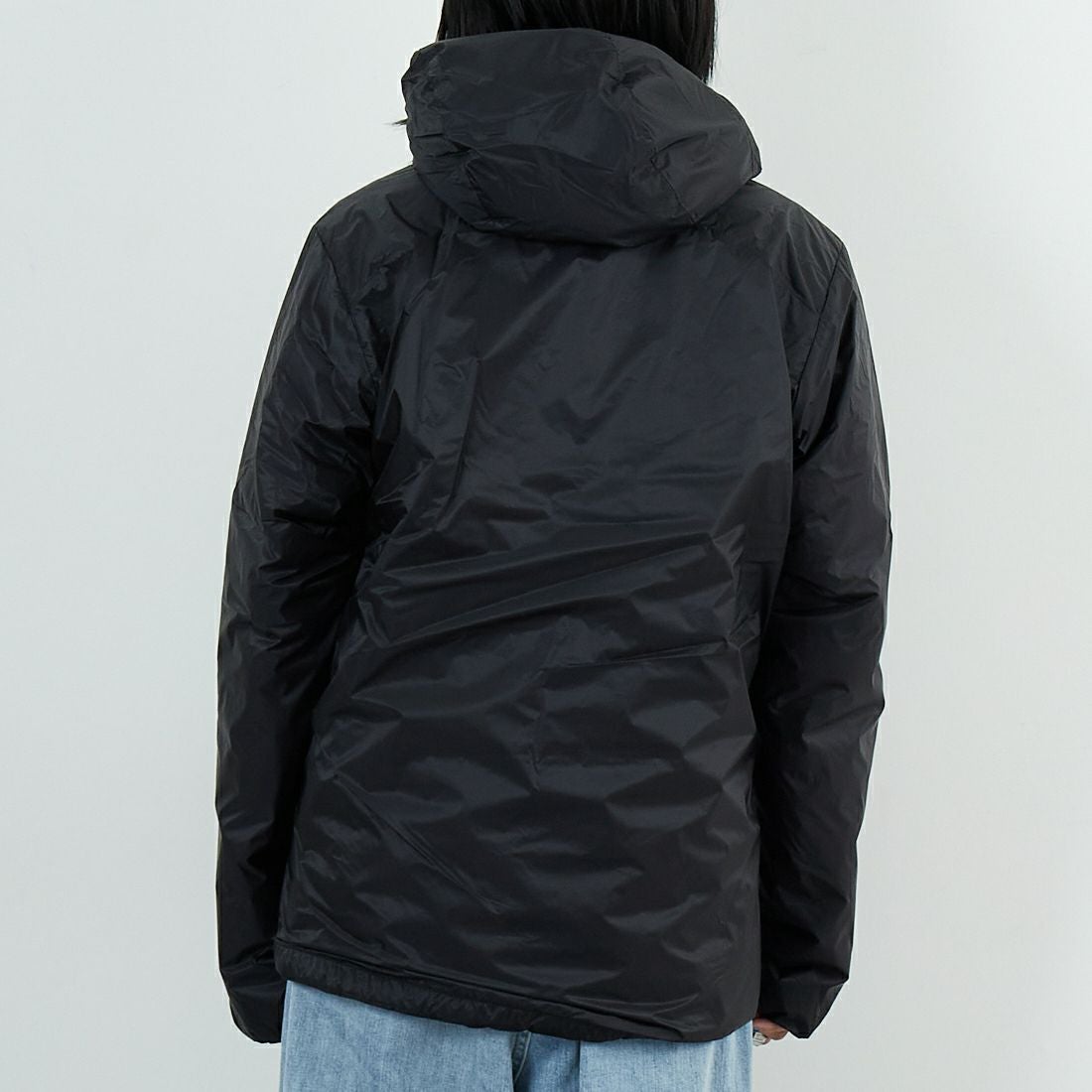 patagonia [パタゴニア] メンズ DASライトフーディ [85301] BLK &&モデル身長：167cm 着用サイズ：XS&&
