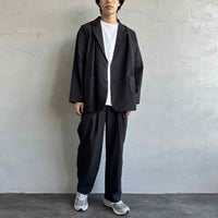 09 BLACK&&モデル身長：179cm 着用サイズ：XL&&