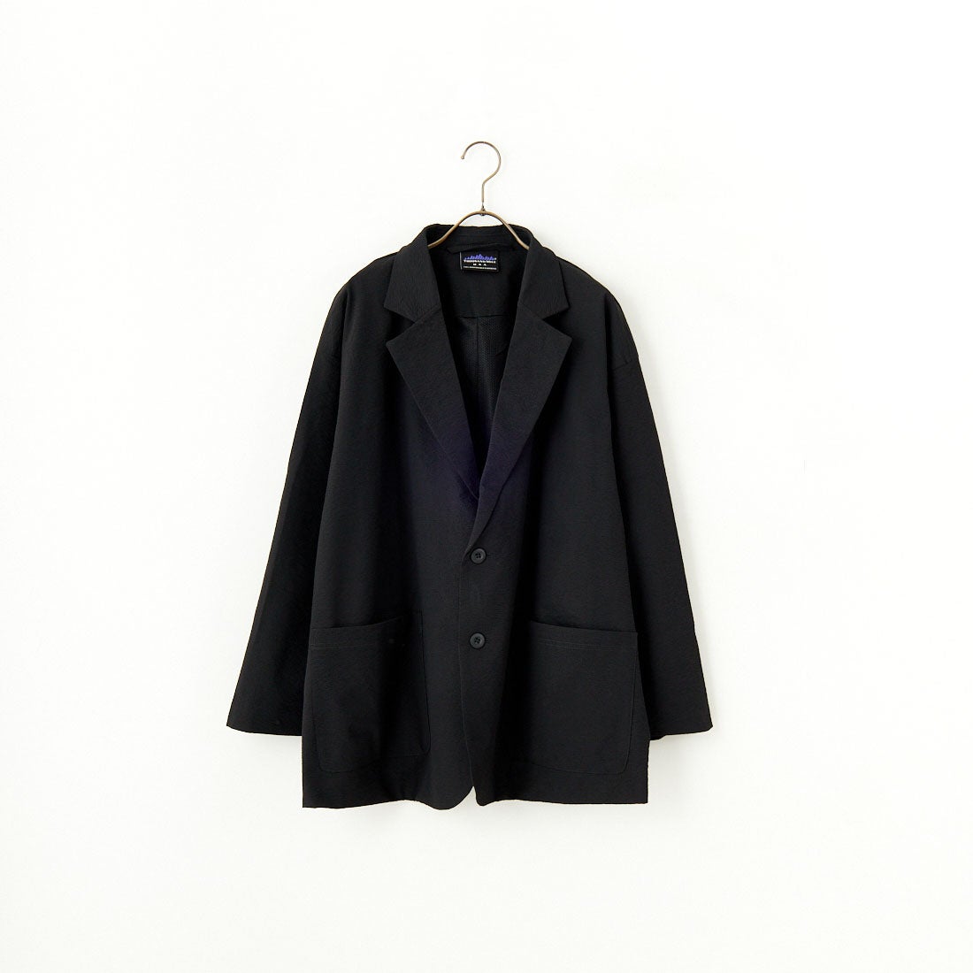 THOUSAND MILE [サウザンド マイル] 別注 シアサッカージャケット&パンツ セットアップ [TM251SS50471-JF] 09 BLACK