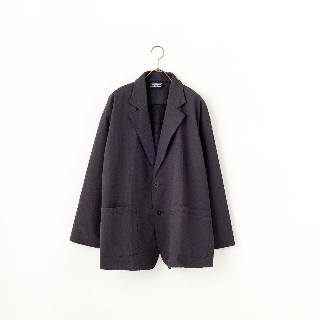 THOUSAND MILE [サウザンド マイル] 別注 シアサッカージャケット&パンツ セットアップ [TM251SS50471-JF] 19 CHARCOA
