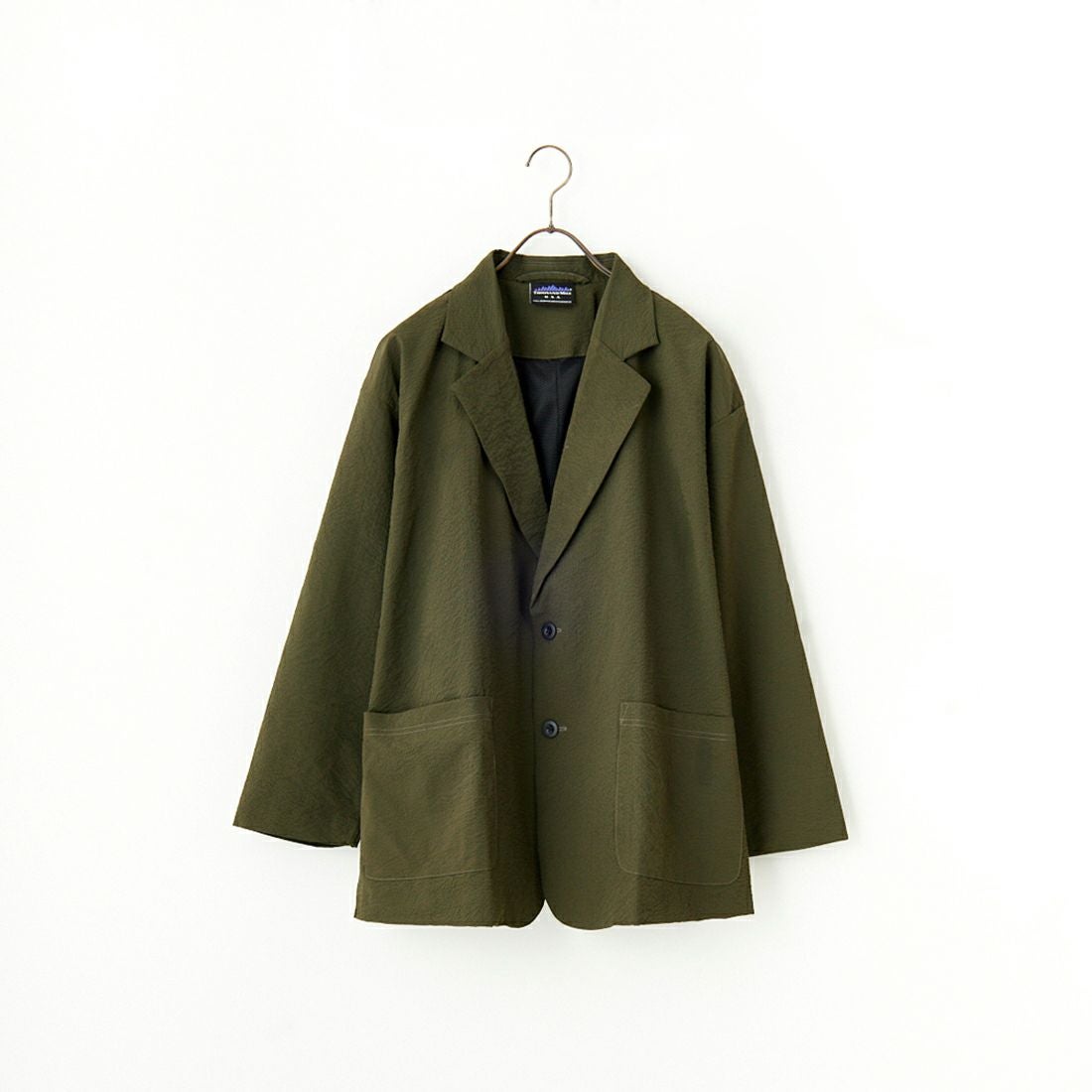 THOUSAND MILE [サウザンド マイル] 別注 シアサッカージャケット&パンツ セットアップ [TM251SS50471-JF] 67 OLIVE