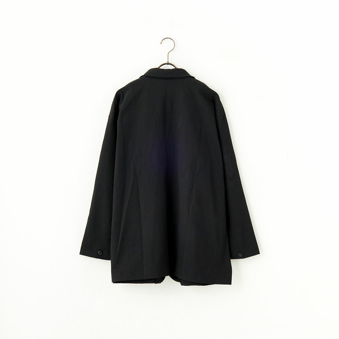 THOUSAND MILE [サウザンド マイル] 別注 シアサッカージャケット&パンツ セットアップ [TM251SS50471-JF] 09 BLACK