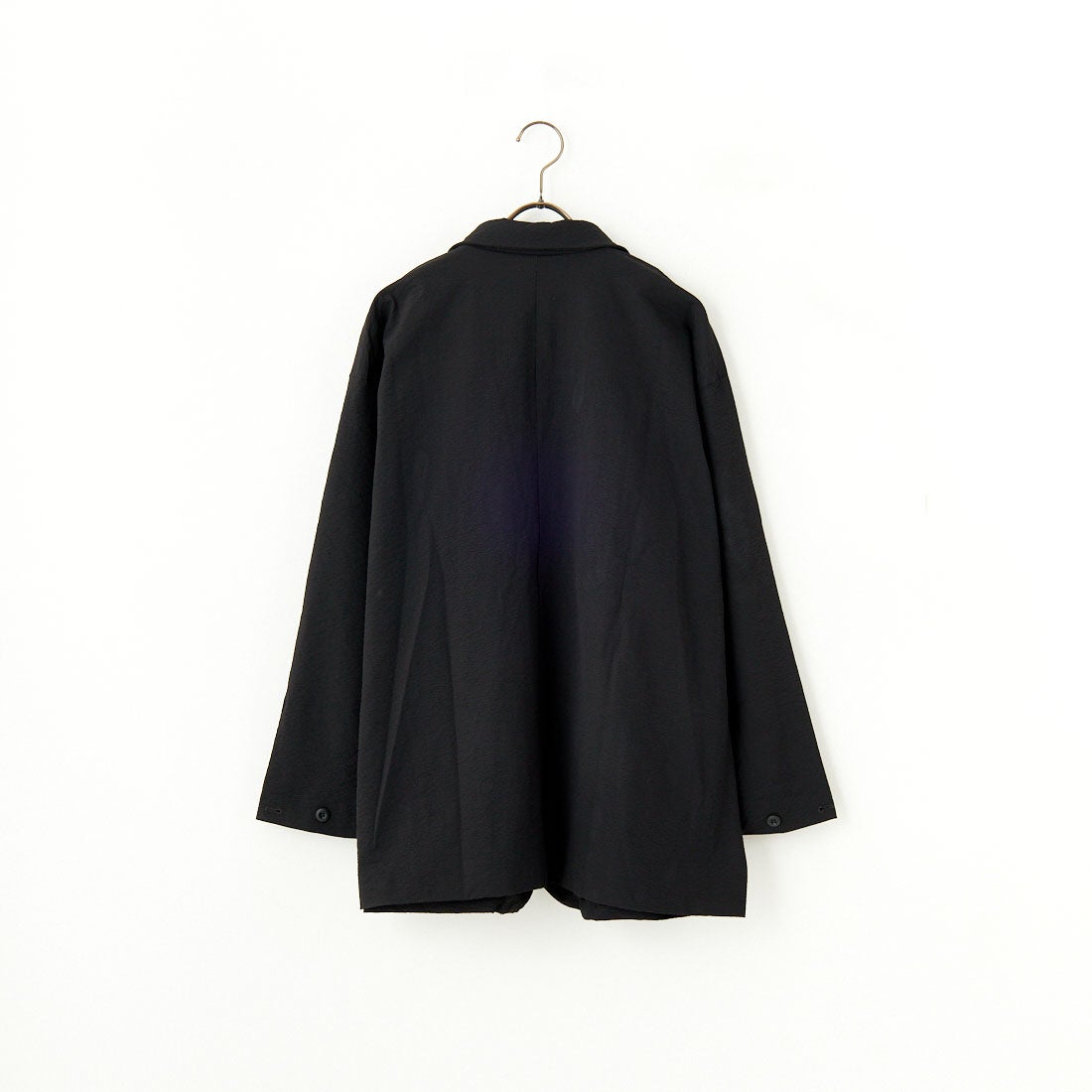 THOUSAND MILE [サウザンド マイル] 別注 シアサッカージャケット&パンツ セットアップ [TM251SS50471-JF] 09 BLACK