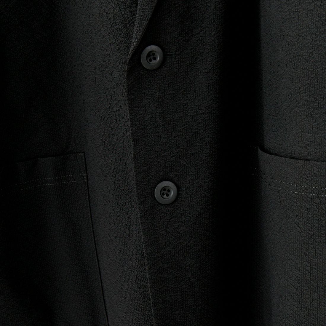 THOUSAND MILE [サウザンド マイル] 別注 シアサッカージャケット&パンツ セットアップ [TM251SS50471-JF] 09 BLACK