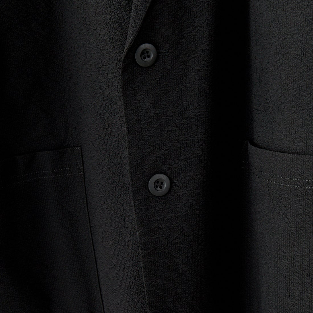 THOUSAND MILE [サウザンド マイル] 別注 シアサッカージャケット&パンツ セットアップ [TM251SS50471-JF] 09 BLACK