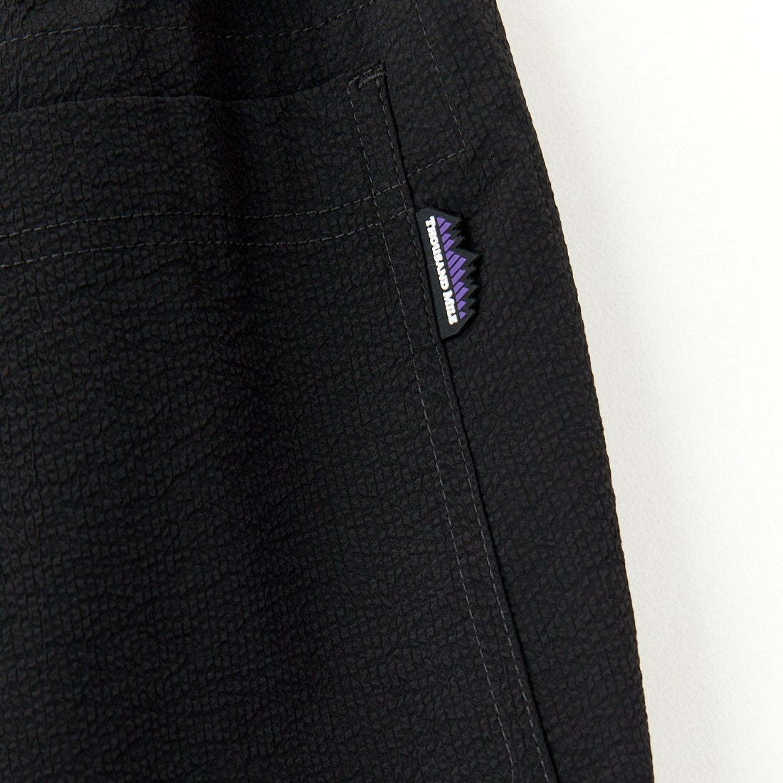 THOUSAND MILE [サウザンド マイル] 別注 シアサッカージャケット&パンツ セットアップ [TM251SS50471-JF] 09 BLACK