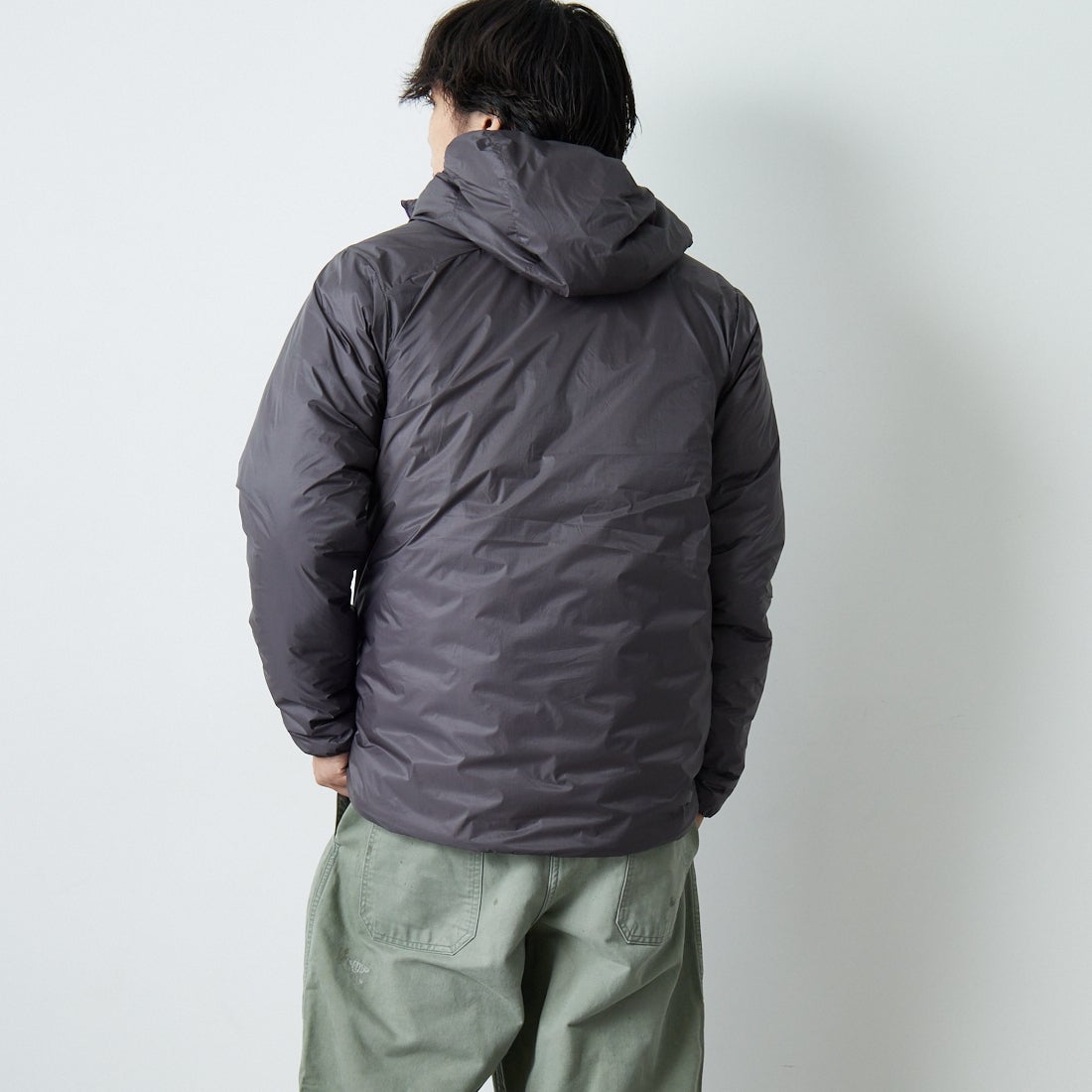 patagonia [パタゴニア] メンズ DASライトフーディ [85301] FGE &&モデル身長：179cm 着用サイズ：S&&
