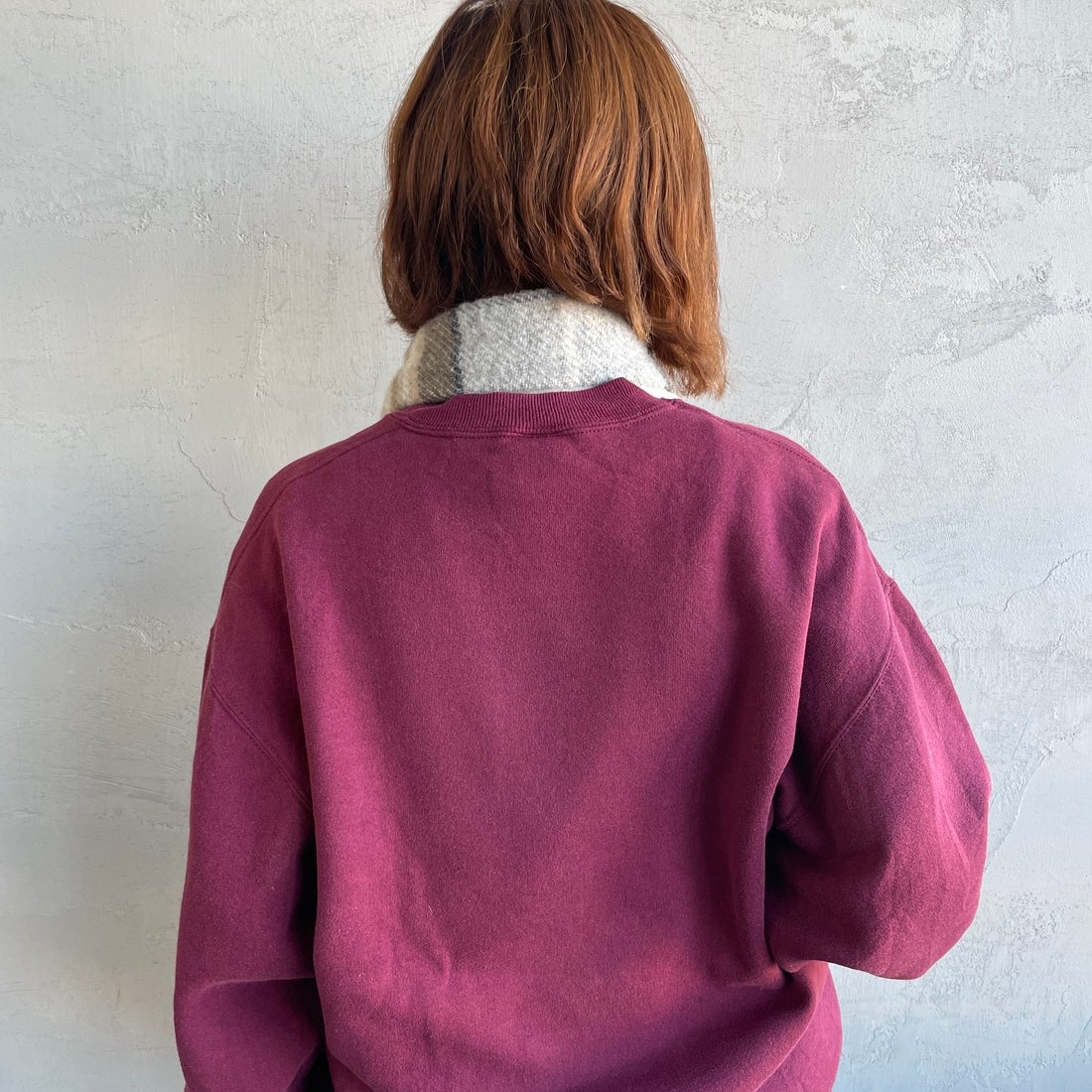 TWEED MILL [ツィードミル] 別注 チェック×フリース リバーシブル差し込みマフラー [17-93-PNWFL-JF] ROYAL STEW