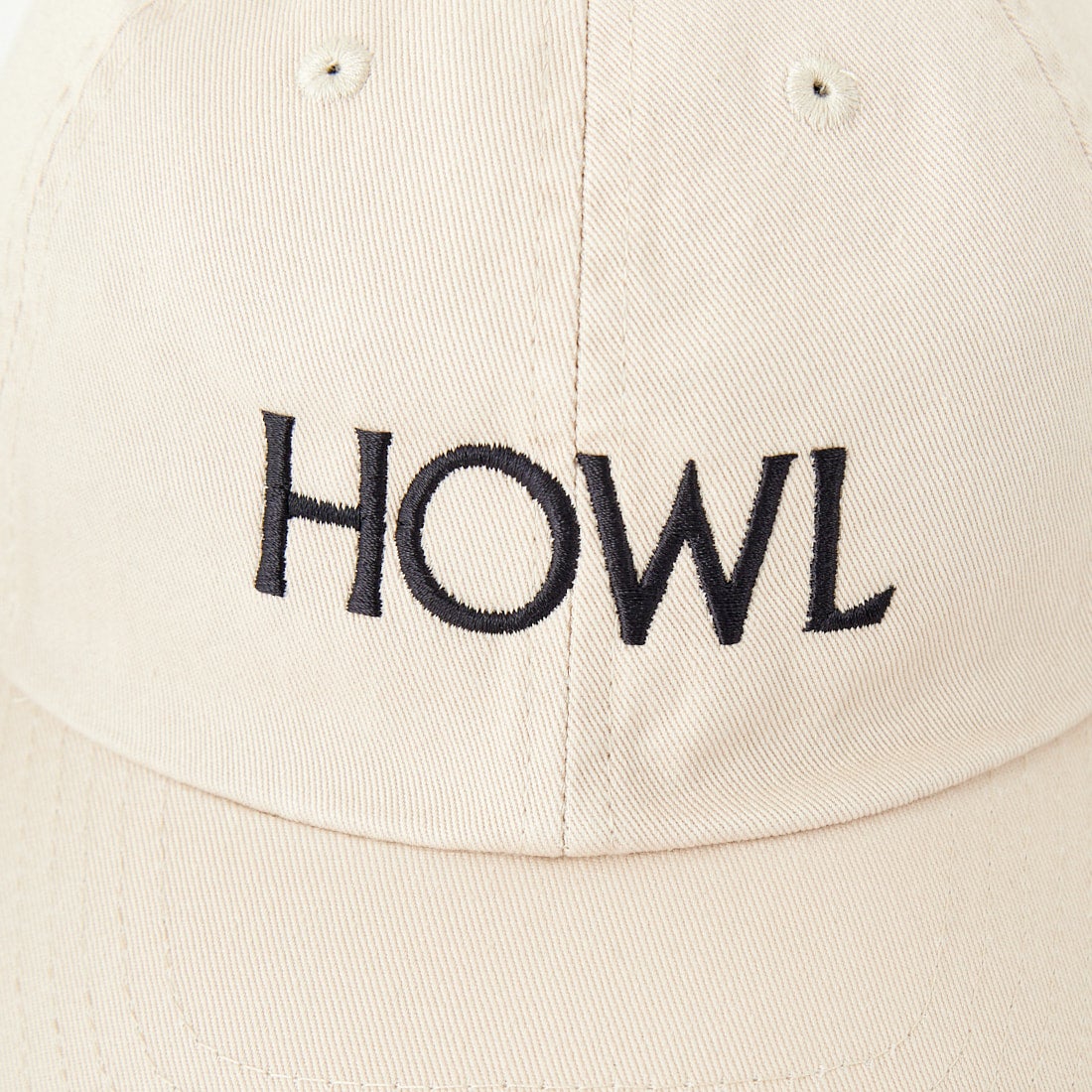 City Lights Bookstore [シティライツ ブックストア] ロゴ刺繍キャップ [CL-CAP01] HOWL/KHAKI