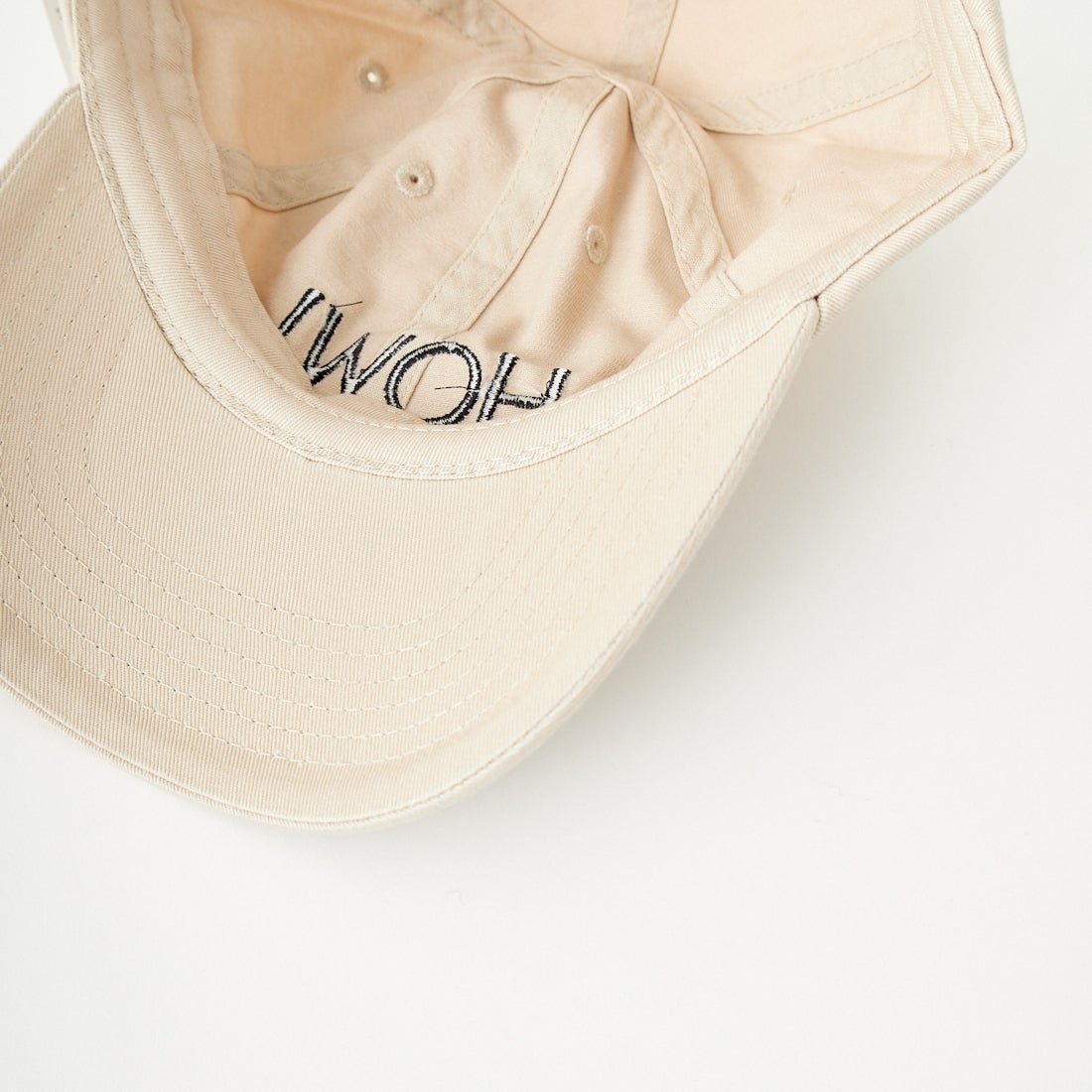 City Lights Bookstore [シティライツ ブックストア] ロゴ刺繍キャップ [CL-CAP01] HOWL/KHAKI