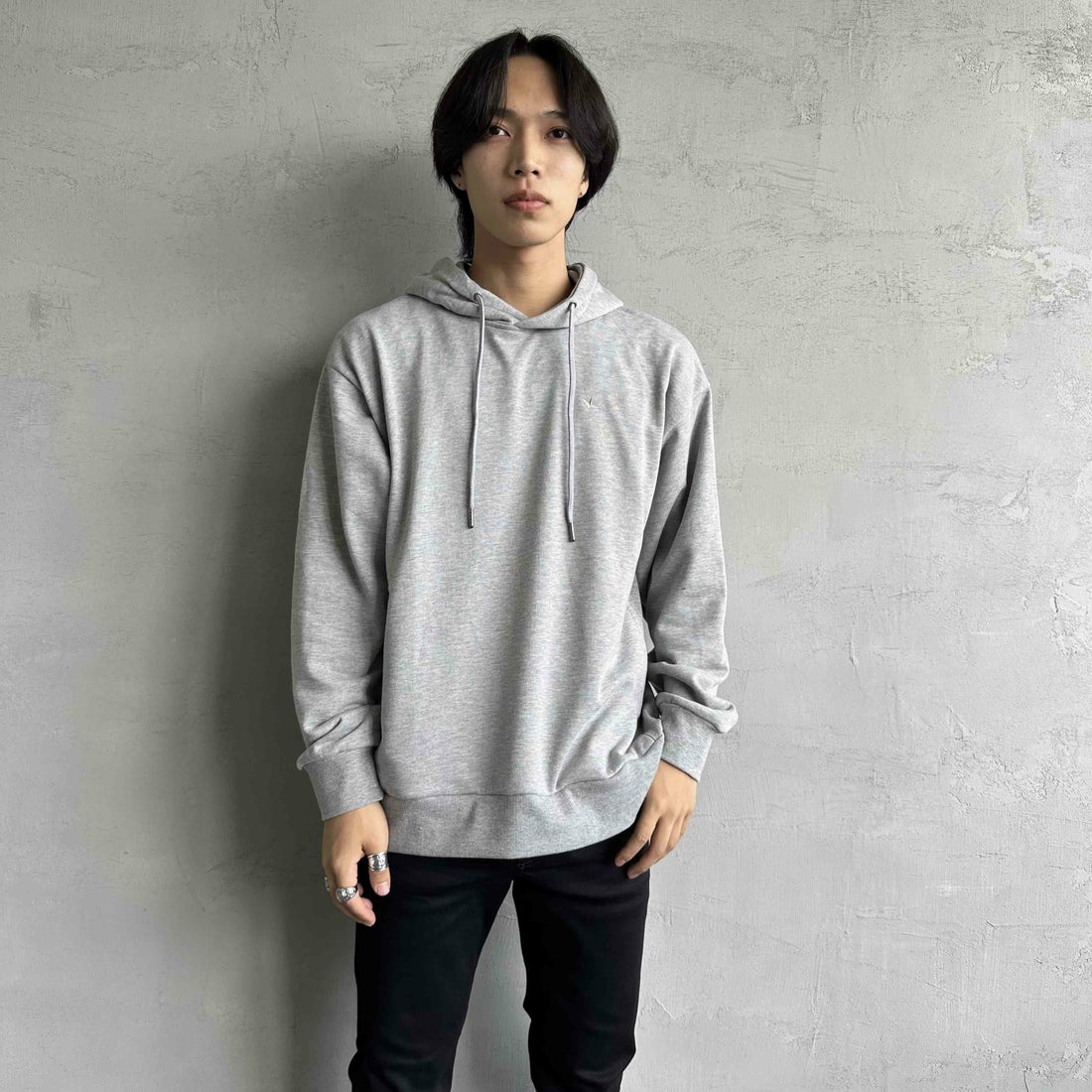 GRAY&&モデル身長：179cm 着用サイズ：L&&