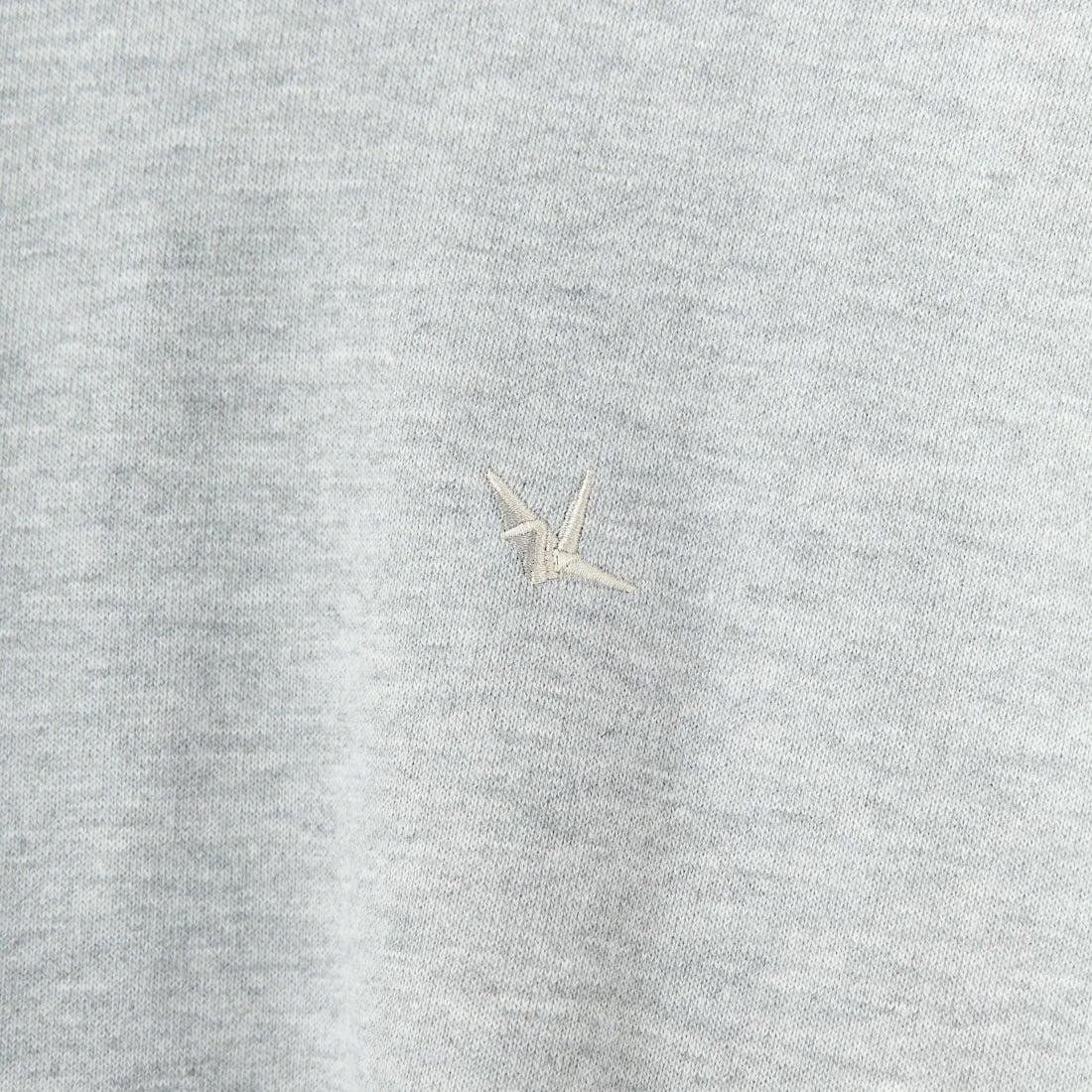 1PIU1UGUALE3 RELAX [ウノ ピゥ ウノ ウグァーレ トレ] 別注 バックロゴ刺繍 スウェットパーカー [USO-24121IN-JF] GRAY