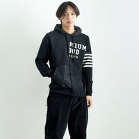 BLACK&&モデル身長：179cm 着用サイズ：L&&