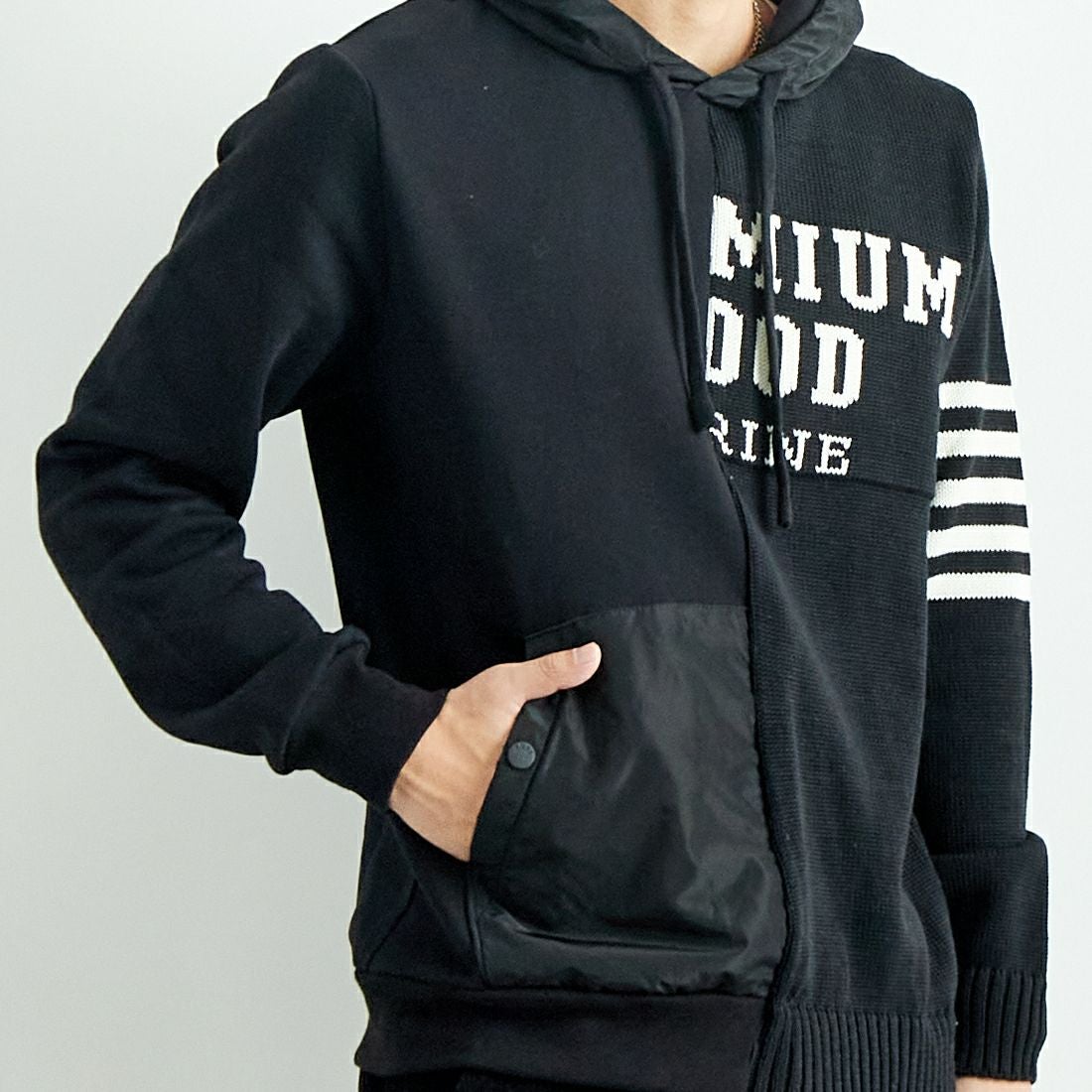 P.M.D.S. [ピーエムディーエス] 切り替えパーカー [RAISAMGA435