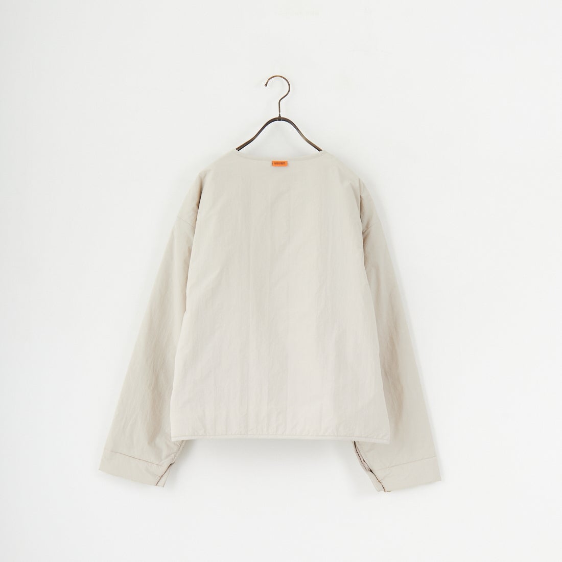 UNIVERSAL OVERALL [ユニバーサルオーバーオール] 別注 中綿入りノーカラージャケット [U2432452IN-JF] L.GRAY