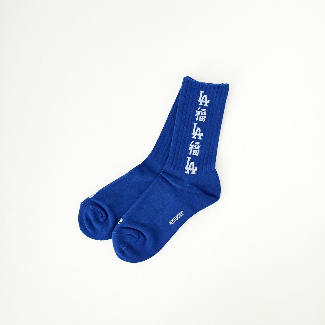 MLB × ROSTER SOX [エムエルビー × ロスターソックス] MLB 福ソックス [MLB-218] BL-DODGERS