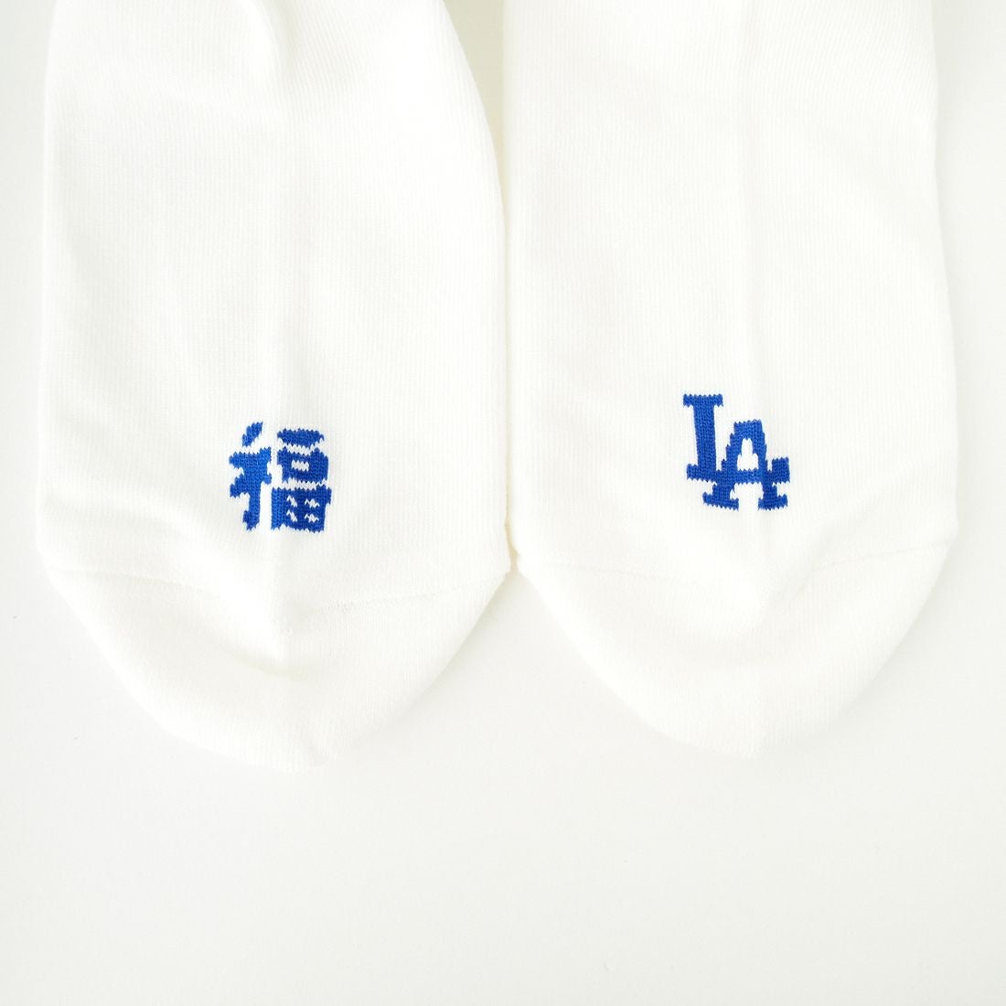 MLB × ROSTER SOX [エムエルビー × ロスターソックス] MLB 福ソックス [MLB-218] WH-DODGERS