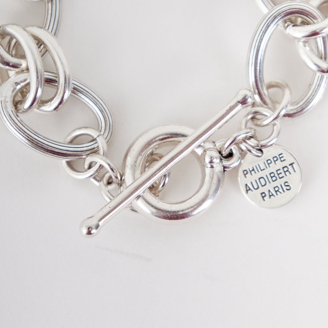 PHILIPPE AUDIBERT [フィリップ オーディベール] BYRON LAITON チェーンブレスレット [BR3710] SILVER