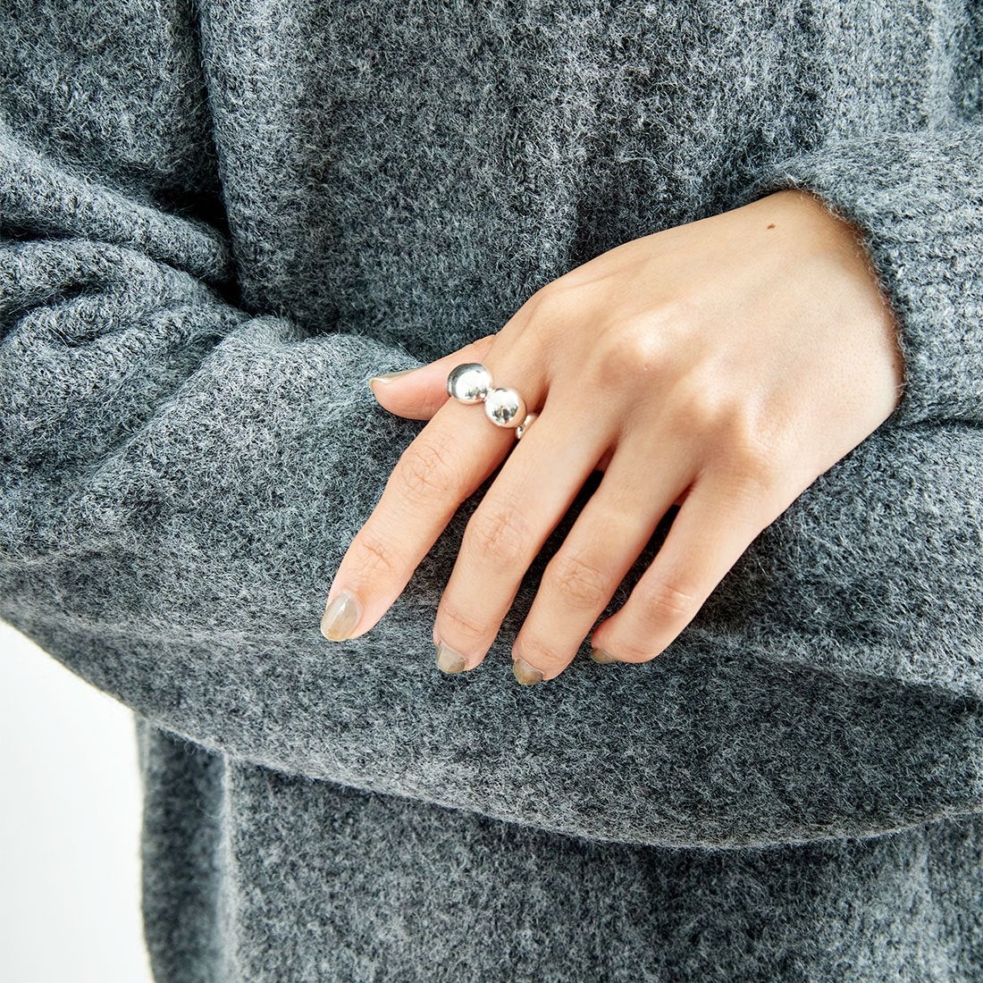 PHILIPPE AUDIBERT [フィリップ オーディベール] BAGUE LIZZIE LATION シルバーリング [BG5594] SILVER