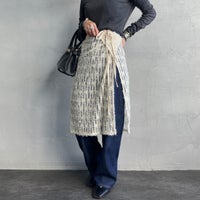 21 IVORY&&モデル身長：150cm 着用サイズ：F&&