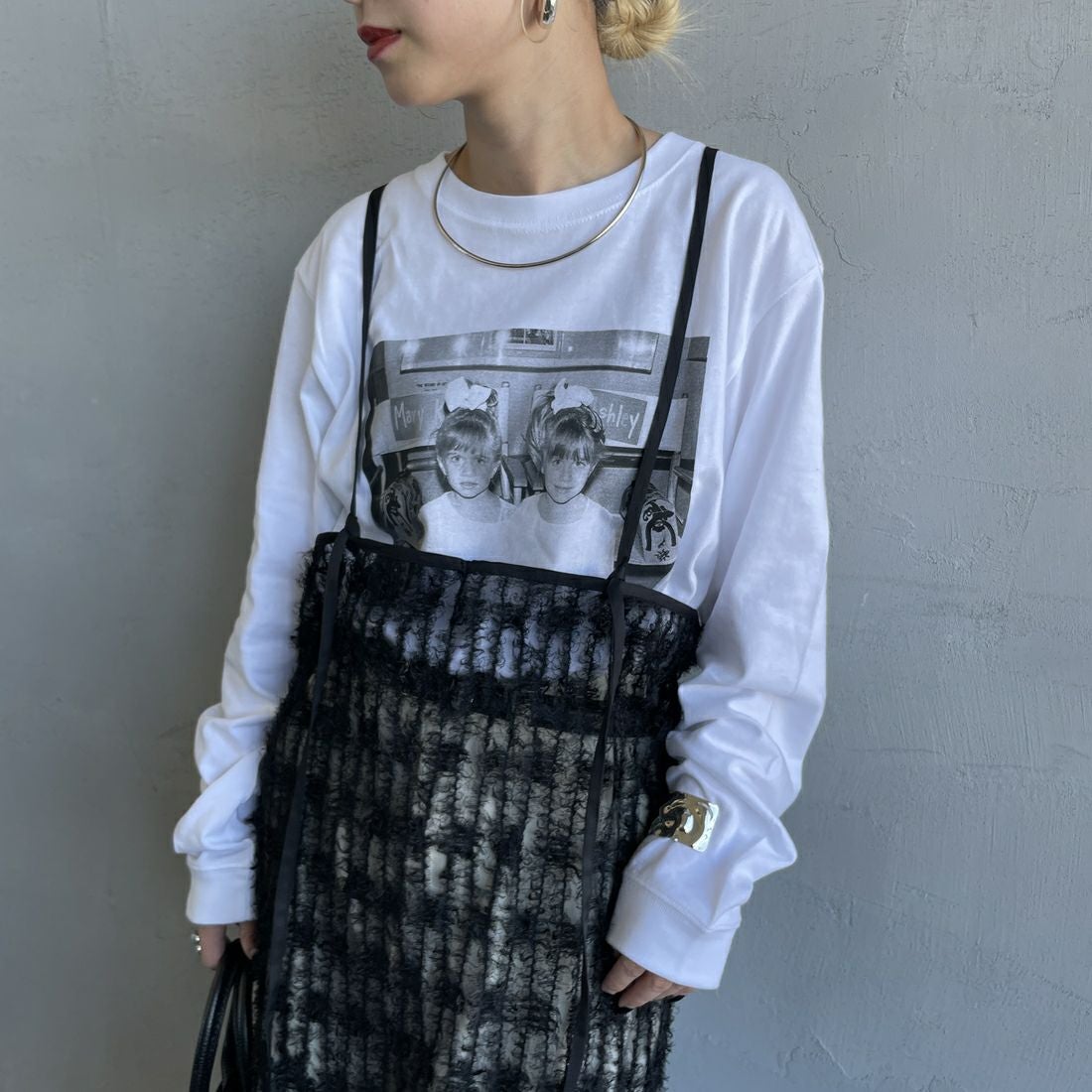 By/m [バイエム] マルチWAY チュールフェザーシアーラップスカート [B24142017] 09 BLACK