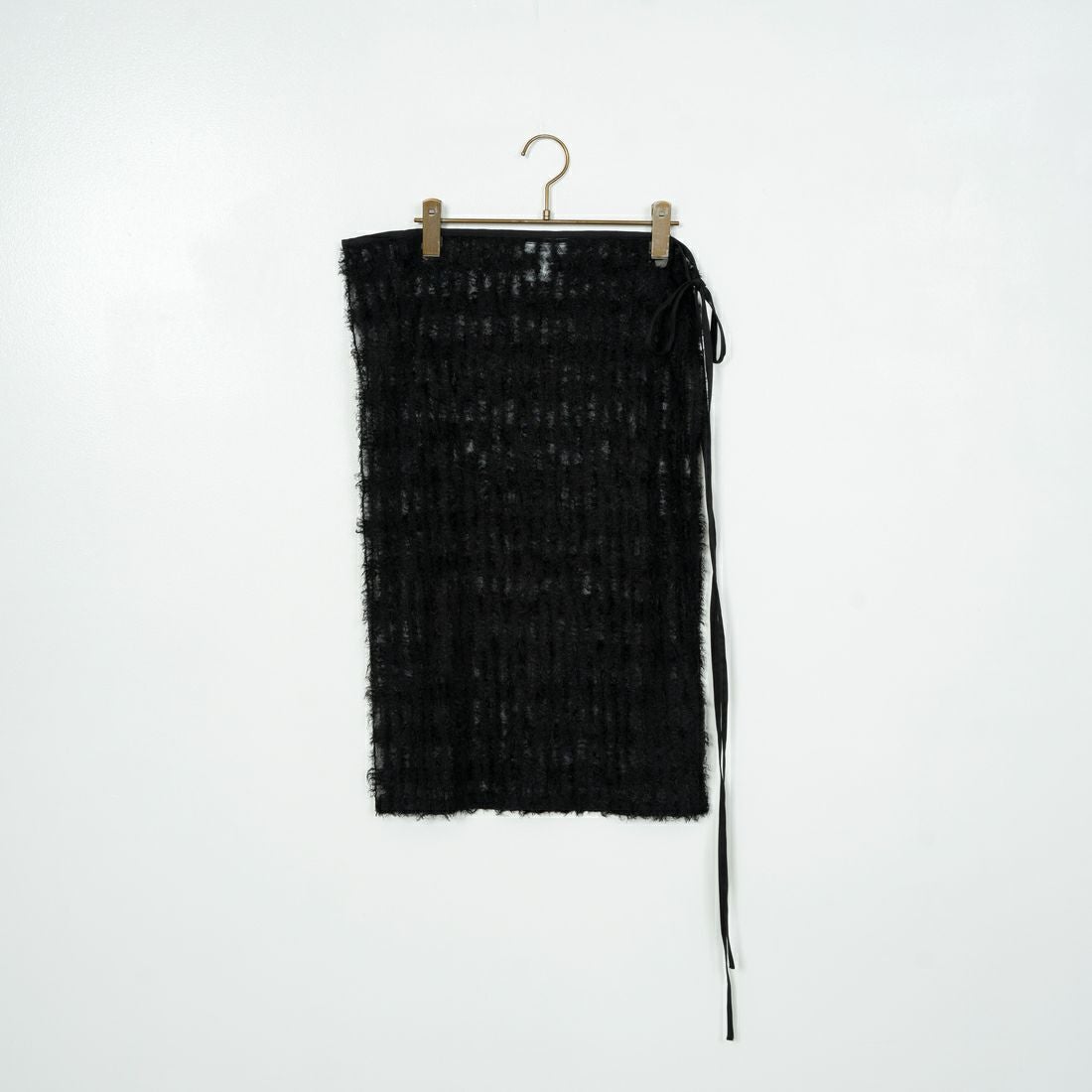 By/m [バイエム] マルチWAY チュールフェザーシアーラップスカート [B24142017] 09 BLACK