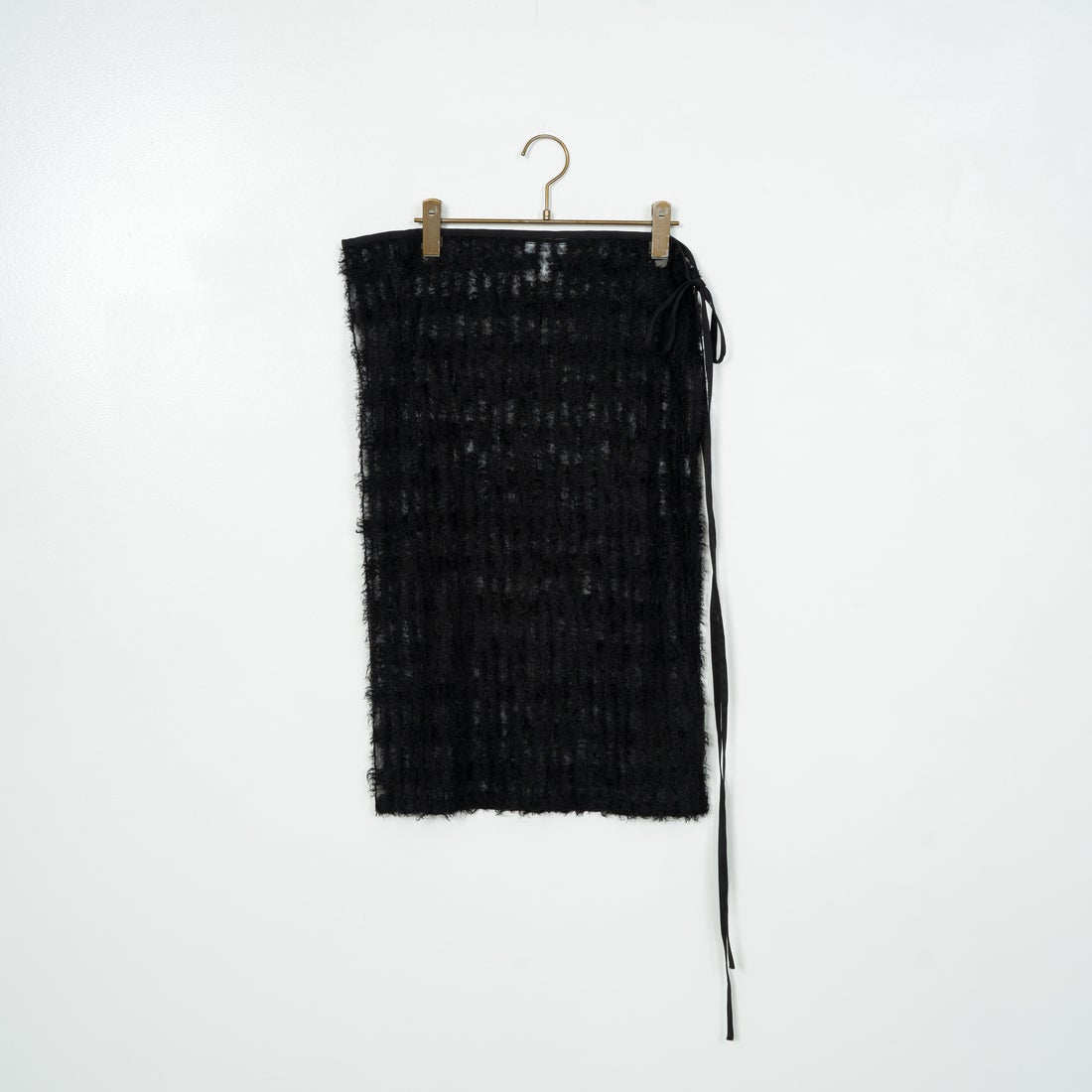 By/m [バイエム] マルチWAY チュールフェザーシアーラップスカート [B24142017] 09 BLACK