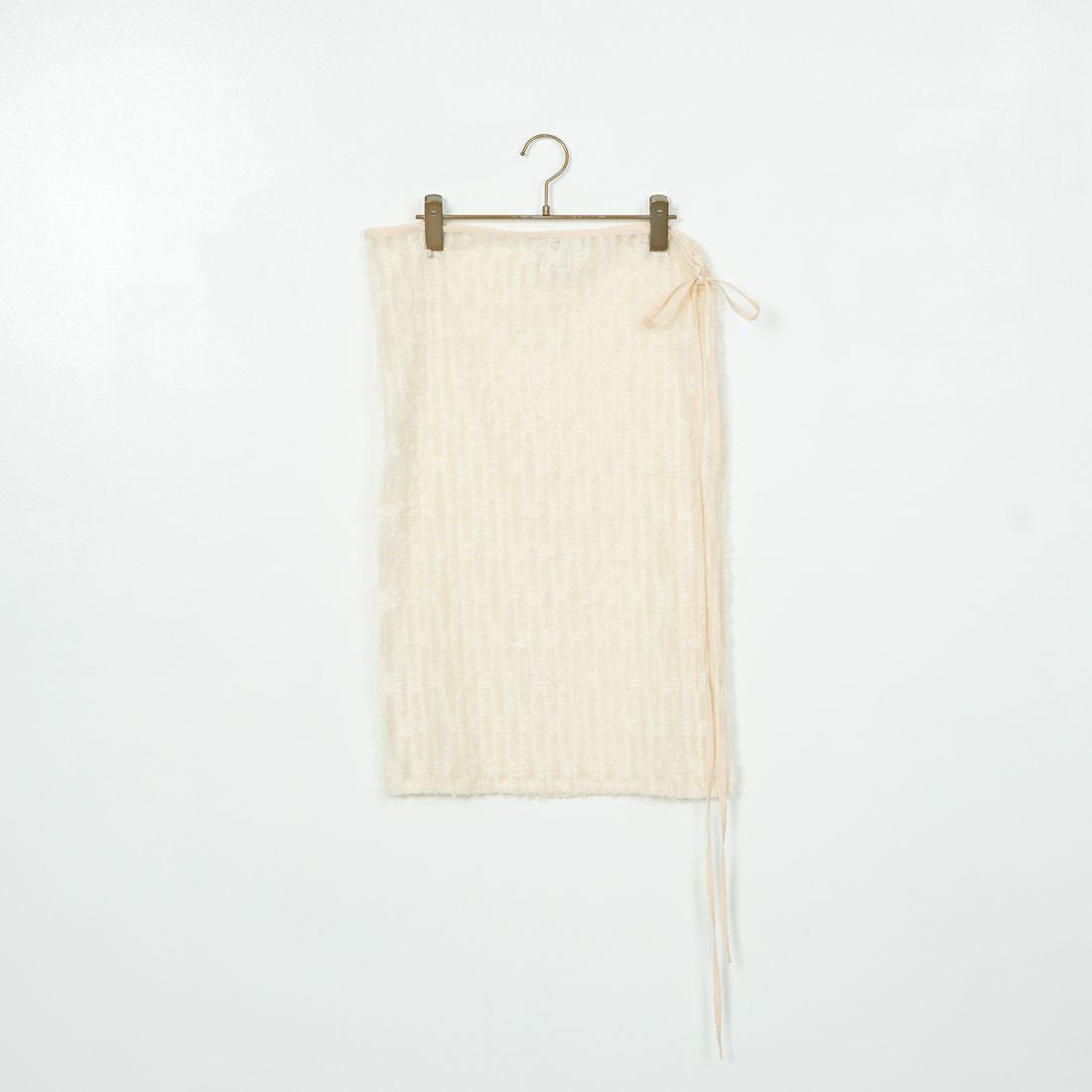 By/m [バイエム] マルチWAY チュールフェザーシアーラップスカート [B24142017] 21 IVORY