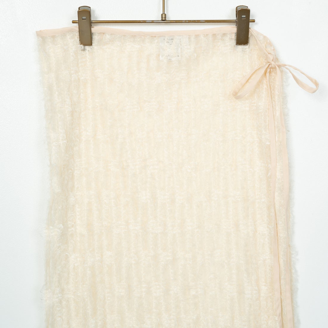 By/m [バイエム] マルチWAY チュールフェザーシアーラップスカート [B24142017] 21 IVORY