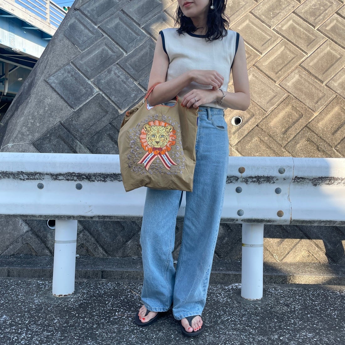 Ball&Chain [ボールアンドチェーン] エコバッグ D.LEOPARD [DLEOPARD