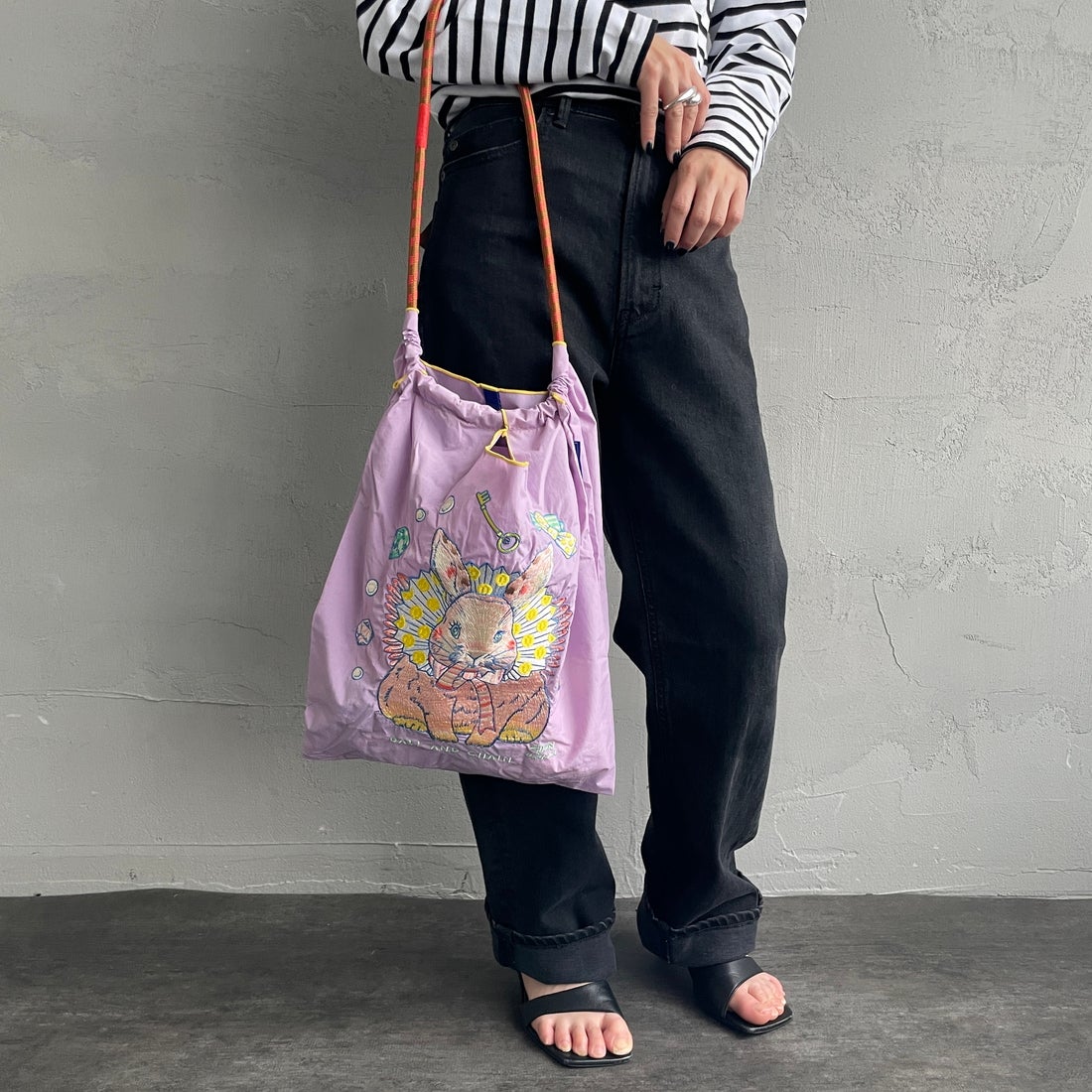 Ball&Chain [ボールアンドチェーン] エコバッグ D.M.RABBIT [DMRABBIT