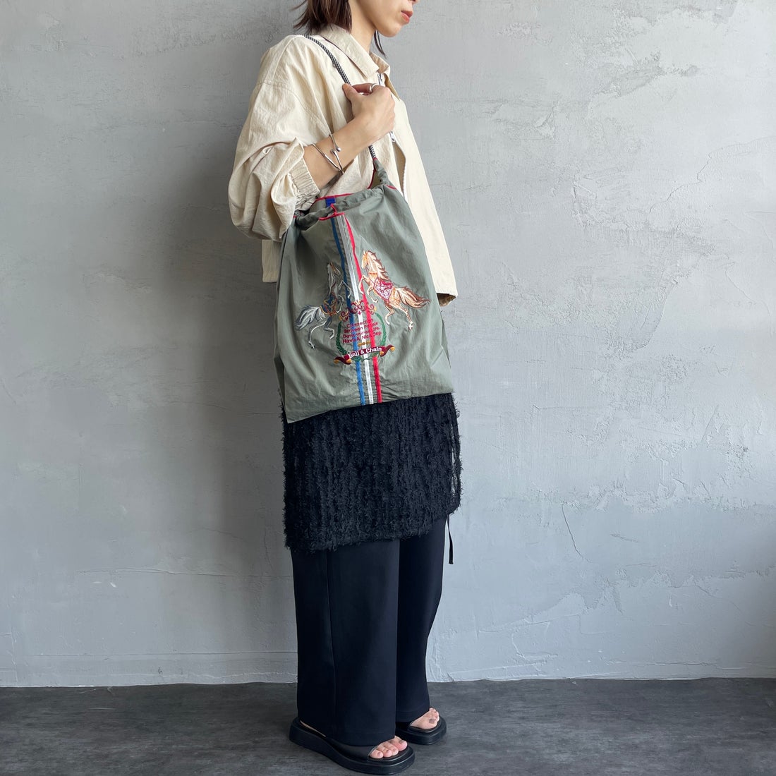 Ball&Chain [ボールアンドチェーン] エコバッグ TWO.HORSES [TWOHORSES] 30102411