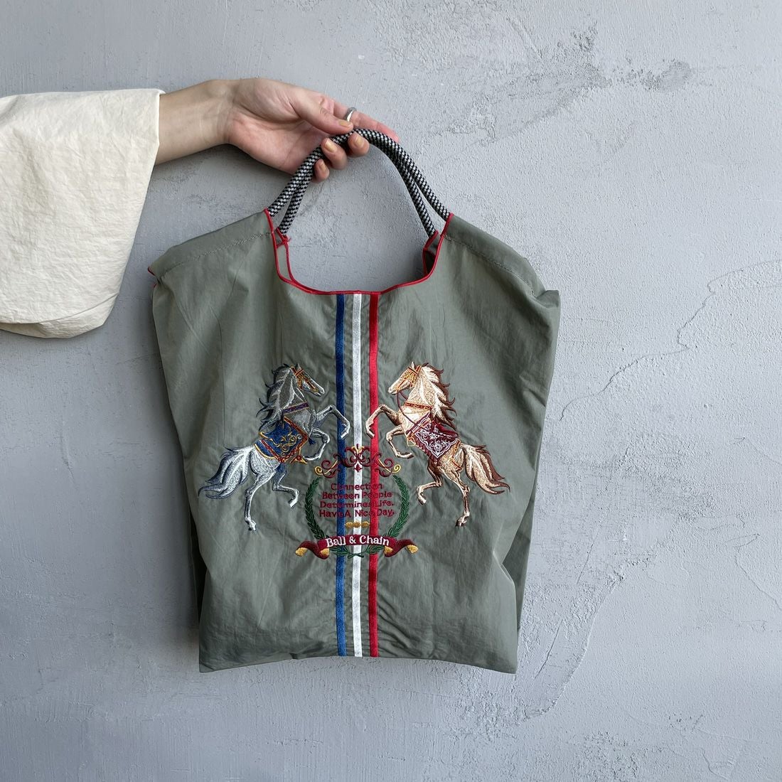 Ball&Chain [ボールアンドチェーン] エコバッグ TWO.HORSES [TWOHORSES] 30102411