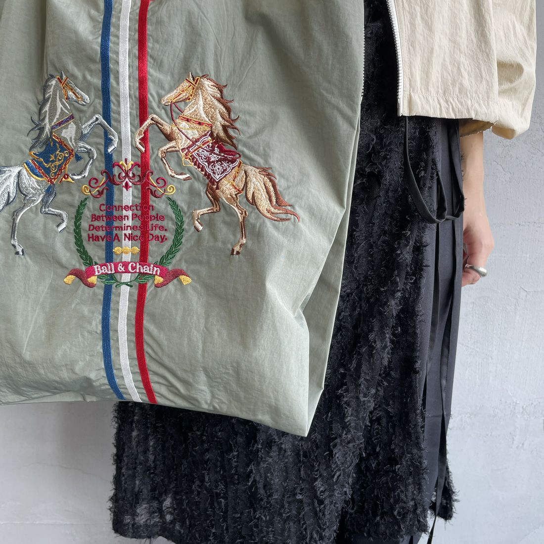 Ball&Chain [ボールアンドチェーン] エコバッグ TWO.HORSES [TWOHORSES] 30102411