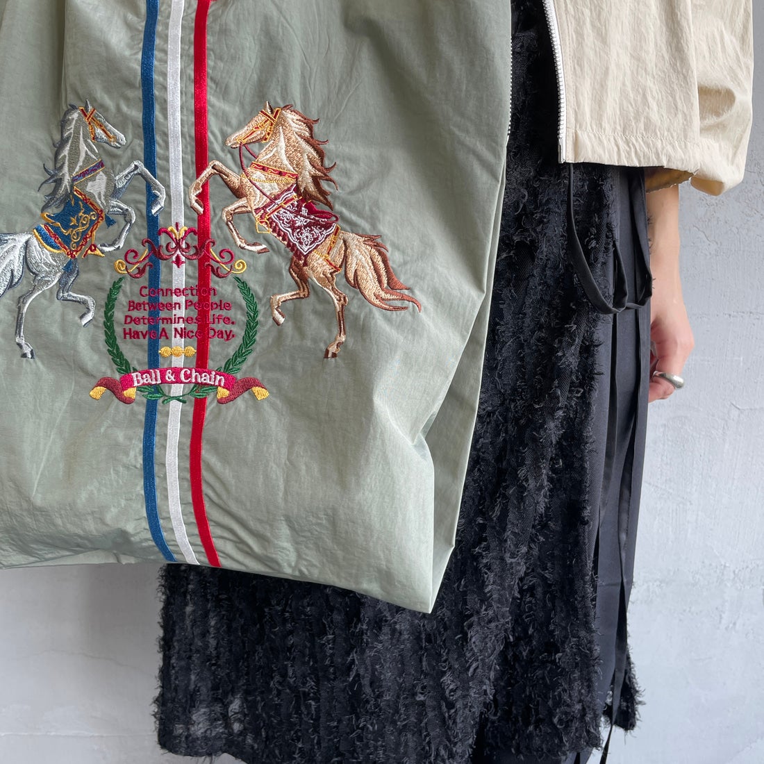 Ball&Chain [ボールアンドチェーン] エコバッグ TWO.HORSES [TWOHORSES] 30102411