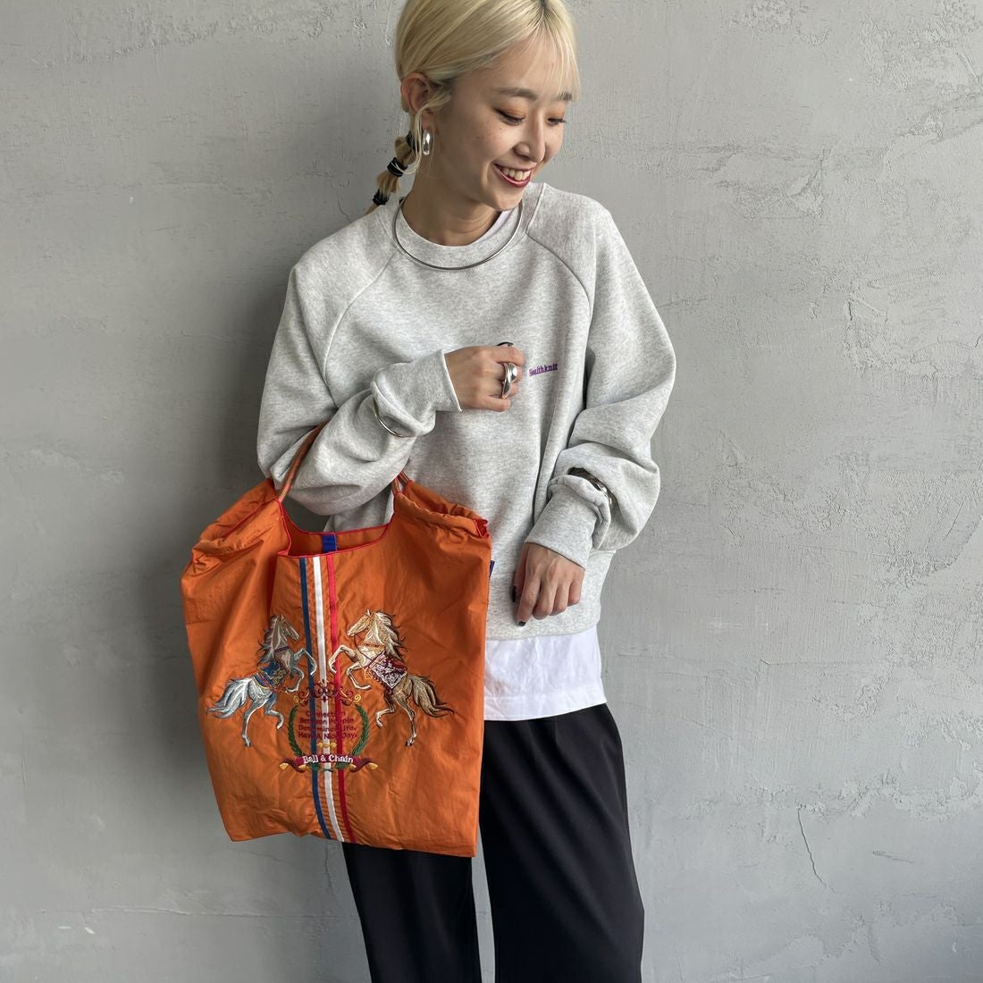 Ball&Chain [ボールアンドチェーン] エコバッグ TWO.HORSES [TWOHORSES] 30102407