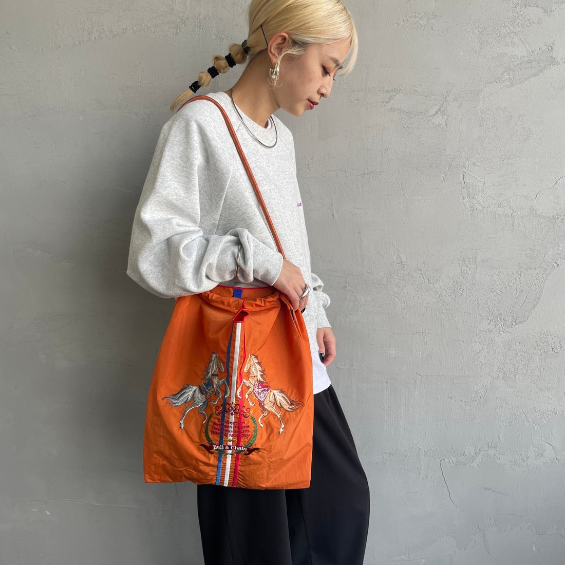 Ball&Chain [ボールアンドチェーン] エコバッグ TWO.HORSES [TWOHORSES] 30102407