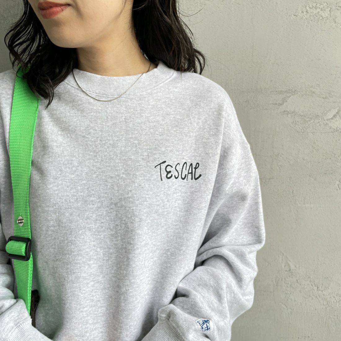 The Endless Summer [エンドレスサマー] 別注 手描き風BUHI バックプリントスウェット [FH-24774502-JF] 03 GRAY