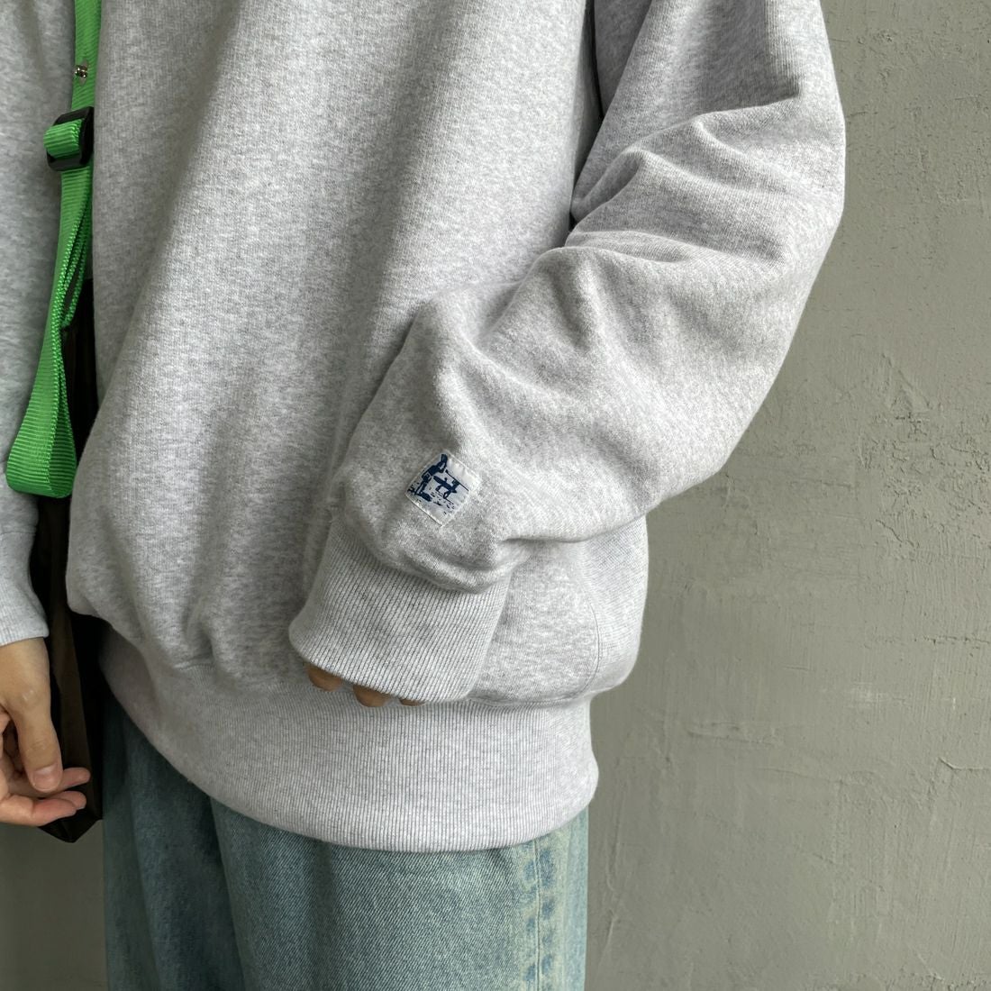 The Endless Summer [エンドレスサマー] 別注 手描き風BUHI バックプリントスウェット [FH-24774502-JF] 03 GRAY