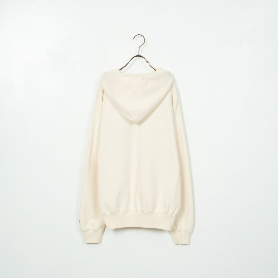 The Endless Summer [エンドレスサマー] 別注 BUHI フロッキーロゴプリント スウェットパーカー [FH-24774506-JF] 05 IVORY