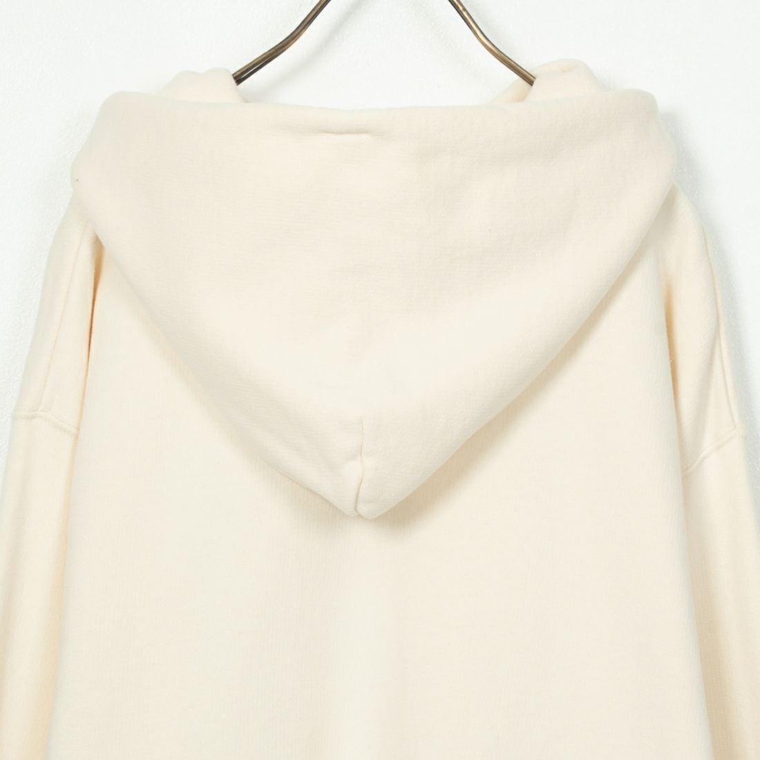 The Endless Summer [エンドレスサマー] 別注 BUHI フロッキーロゴプリント スウェットパーカー [FH-24774506-JF] 05 IVORY