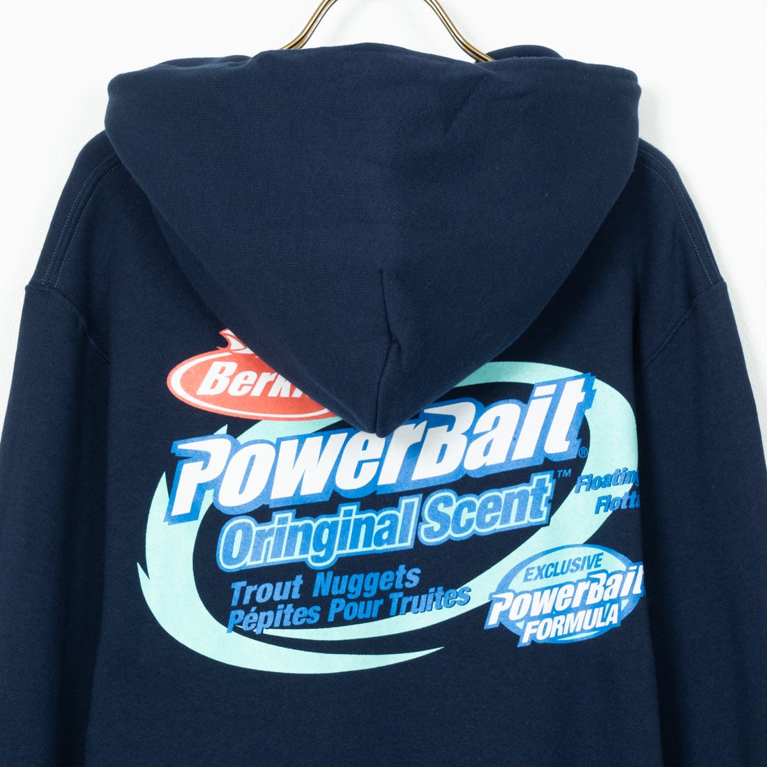 Berkley × RUSSELL ATHLETIC [バークレー × ラッセルアスレチック] 別注 バックプリント スウェットパーカー [RBK-24175IN-JF2] NAVY