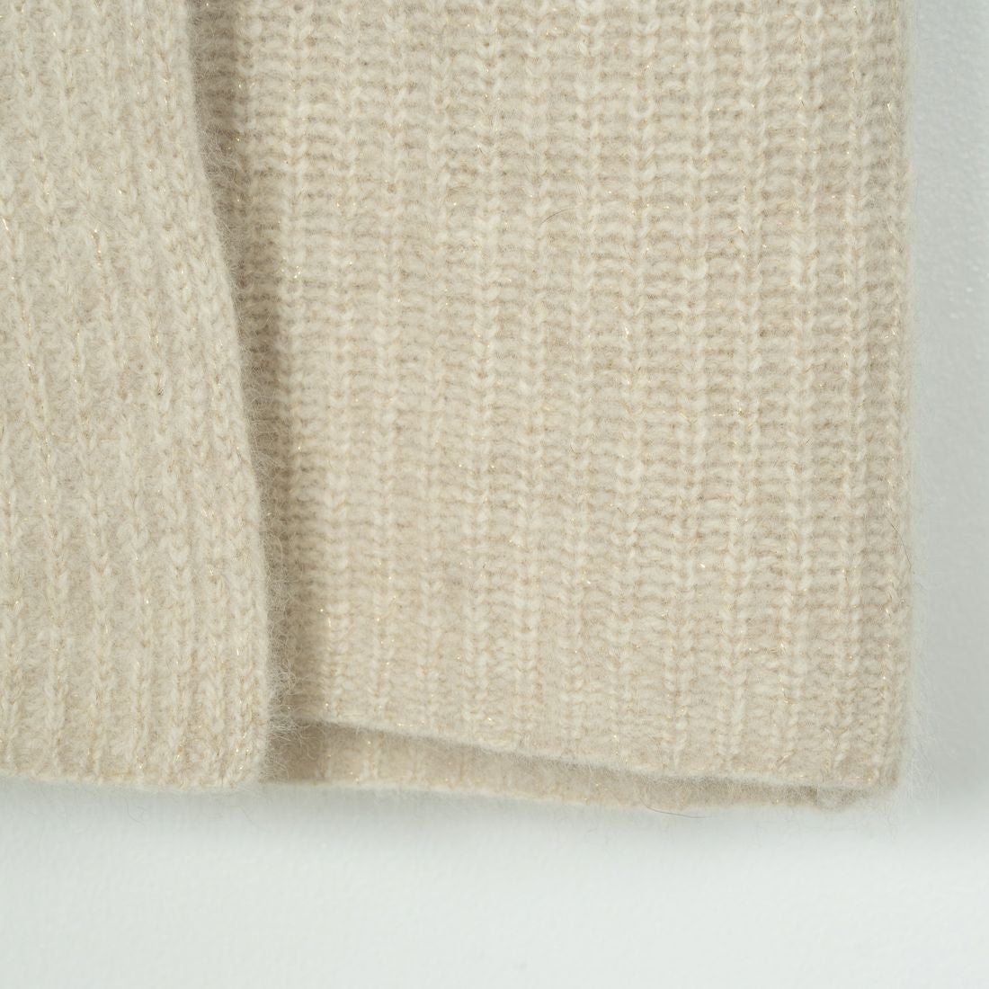 USINE [ユジーヌ] フォックス混ラメトッパーカーディガン [11243817] ｵﾌ