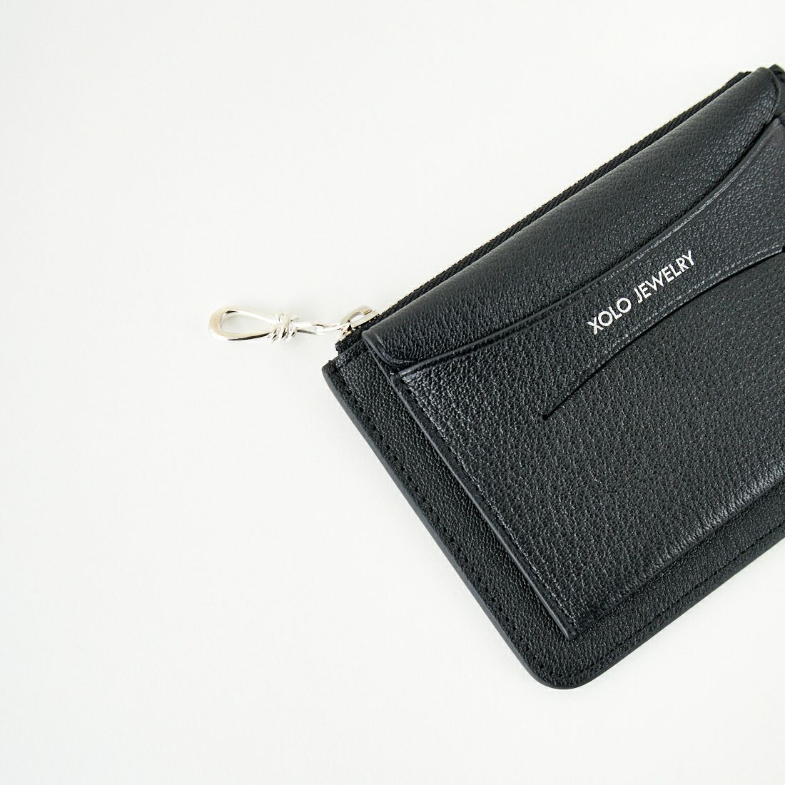 XOLO JEWELRY [ショロジュエリー] ジップカードケース [XOW001-BLK