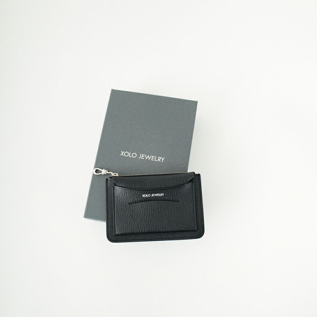 XOLO JEWELRY [ショロジュエリー] ジップカードケース [XOW001-BLK