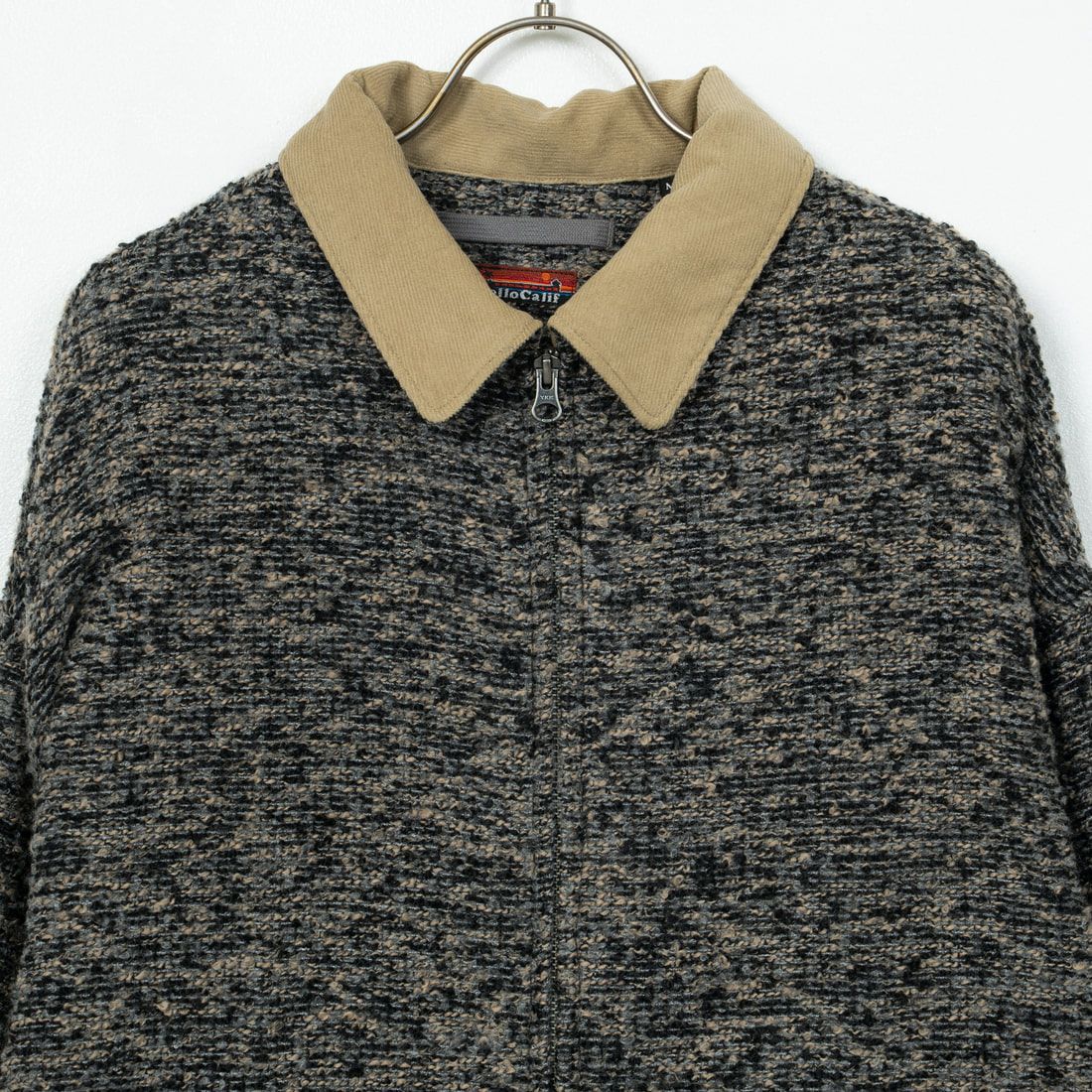 HELLO CALIF [ハローカリフ] リングヤーンショートワークジャケット [HC-244-073] 710 BEIGE