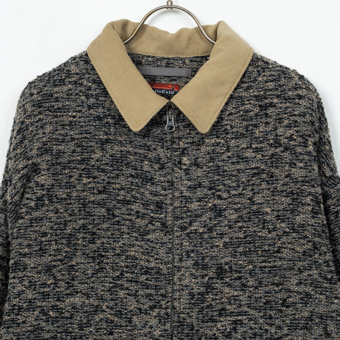 HELLO CALIF [ハローカリフ] リングヤーンショートワークジャケット [HC-244-073] 710 BEIGE