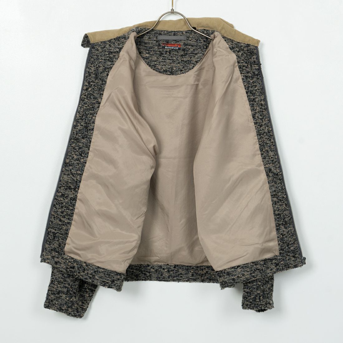 HELLO CALIF [ハローカリフ] リングヤーンショートワークジャケット [HC-244-073] 710 BEIGE